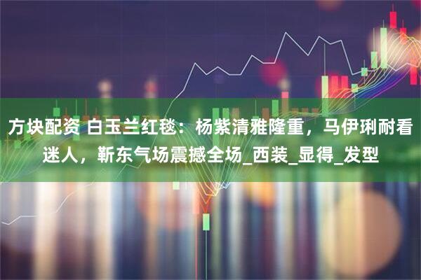 方块配资 白玉兰红毯：杨紫清雅隆重，马伊琍耐看迷人，靳东气场震撼全场_西装_显得_发型