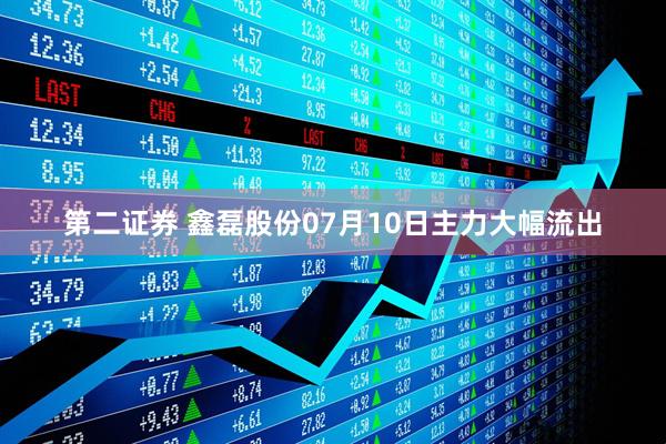 第二证券 鑫磊股份07月10日主力大幅流出