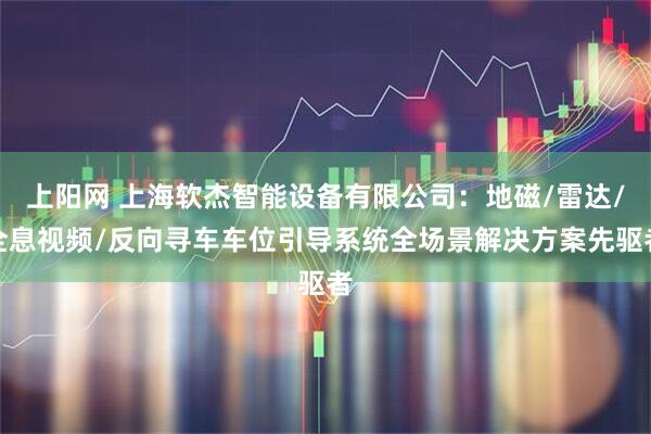 上阳网 上海软杰智能设备有限公司：地磁/雷达/全息视频/反向寻车车位引导系统全场景解决方案先驱者